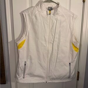 Champion White Mesh-Lined Vest
